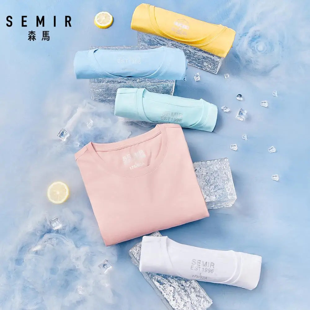 Semir Men's Summer Cotton T-Shirt