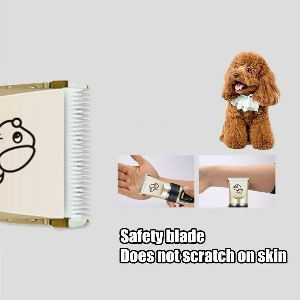 Rechargeable Pet Grooming Clipper Kit