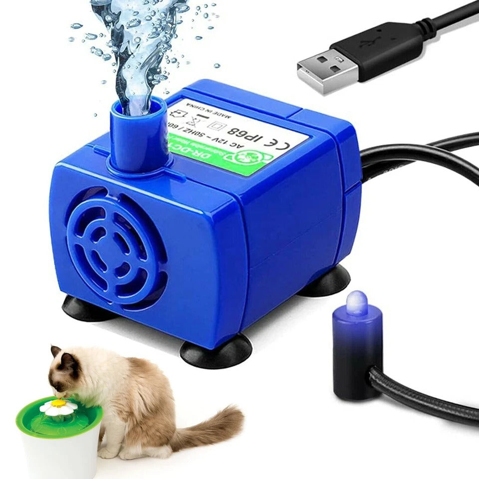 USB Rechargeable Pet Water Pump