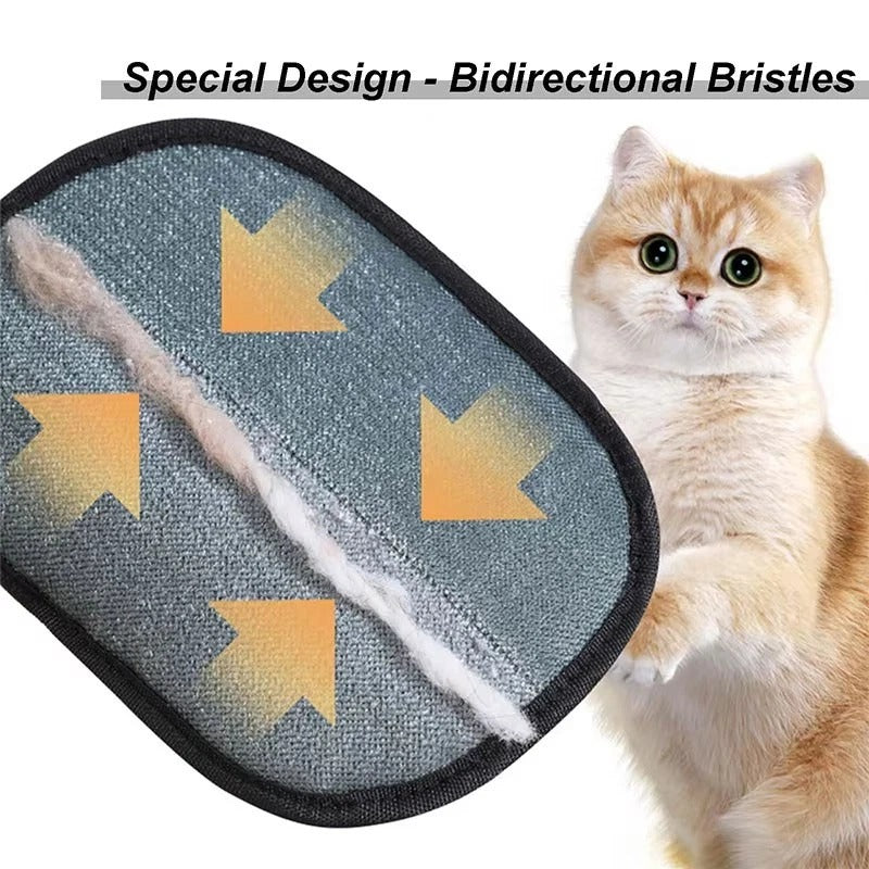 Pet Grooming Hair Remover Gloves