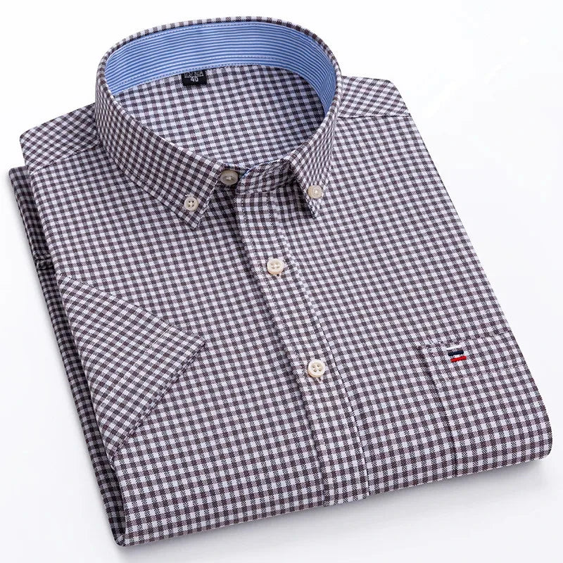 Men's Oxford Cotton Summer Shirt
