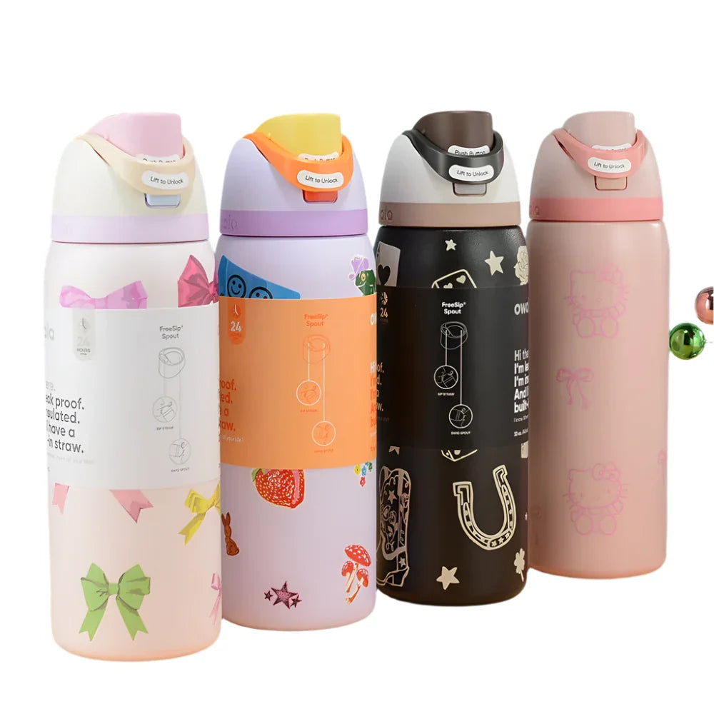 Owala FreeSip Light Green Bottle