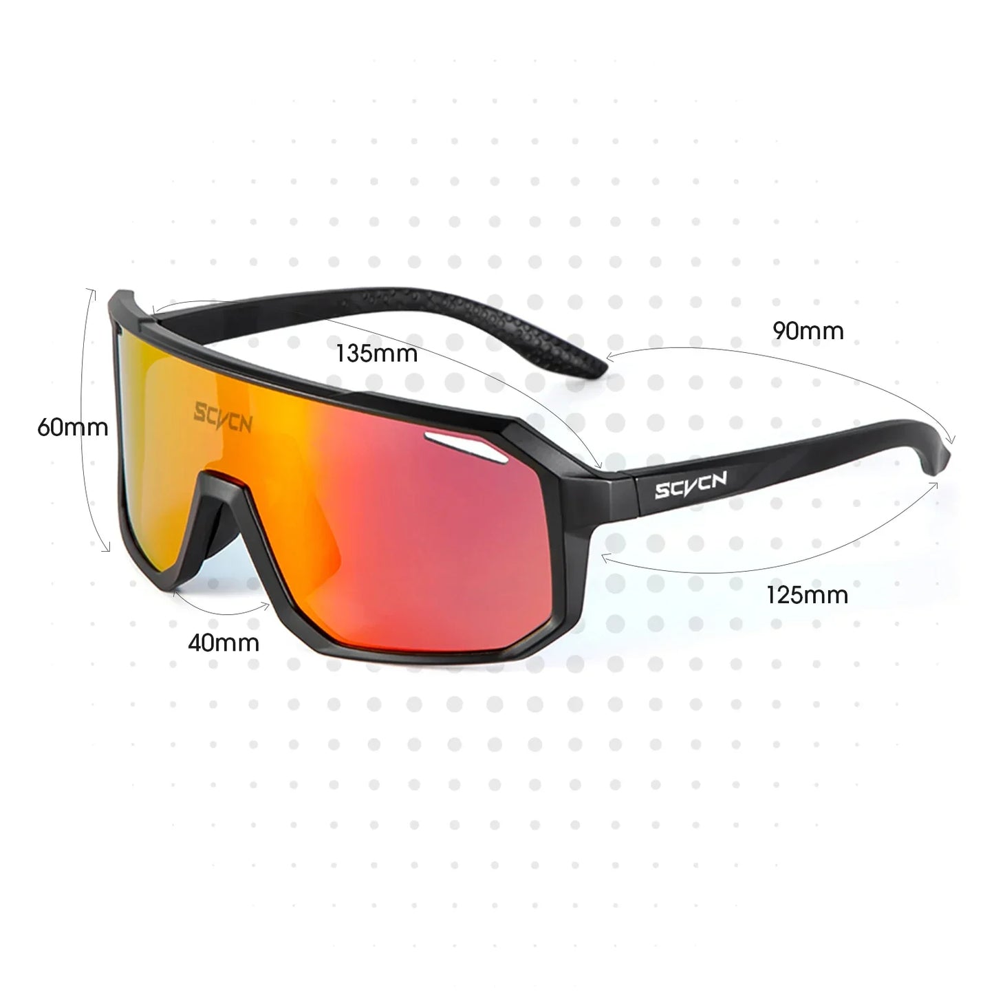 SCVCN Cycling UV400 Sports Sunglasses