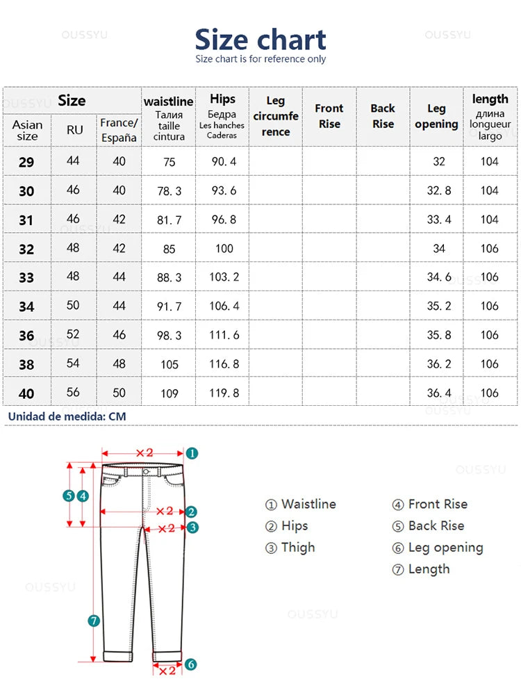 Men's All-Season Stretch Business Trousers