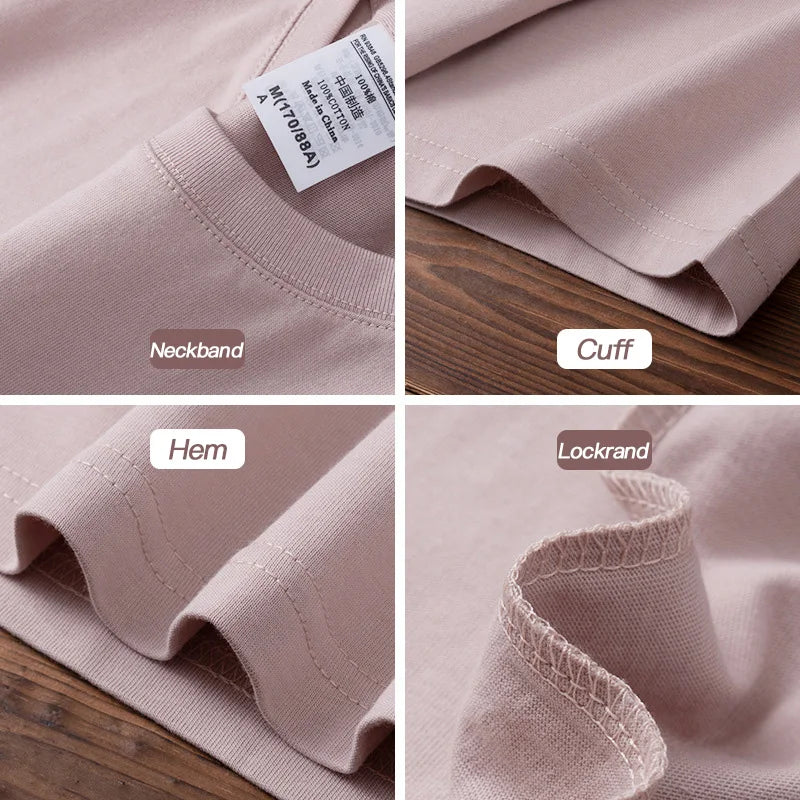 Combed Cotton Custom Summer T-Shirts