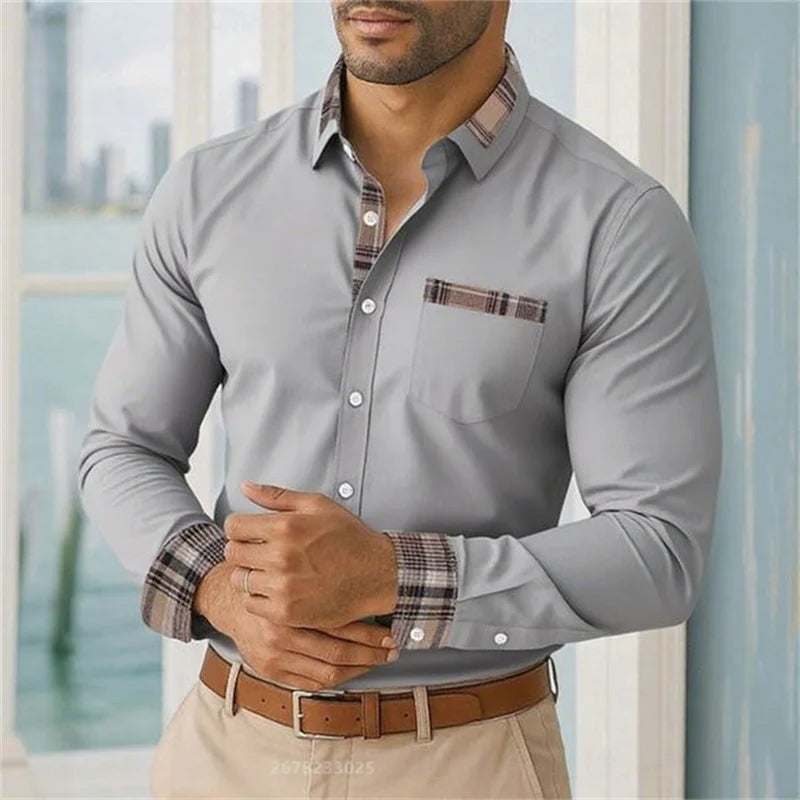 Men's Long Sleeve Casual Shirt