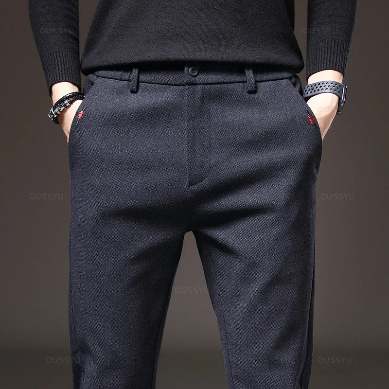 Men's Autumn Slim Stretch Casual Pants
