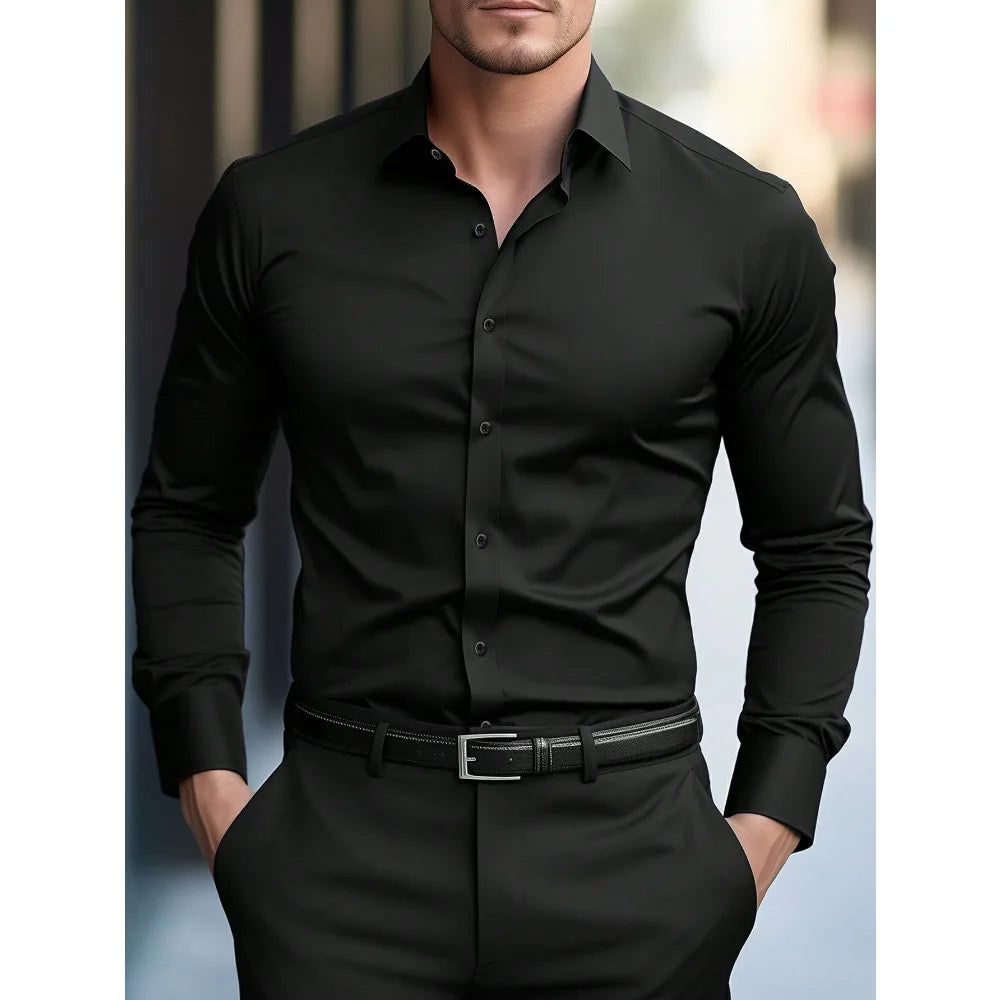 Men’s Four-Season Business Shirt
