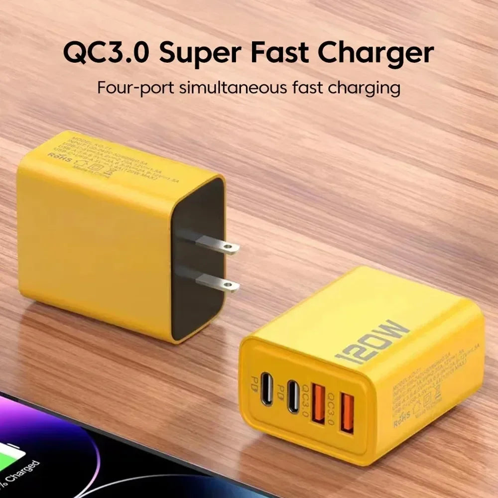120W Quick Charge Wall Adapter