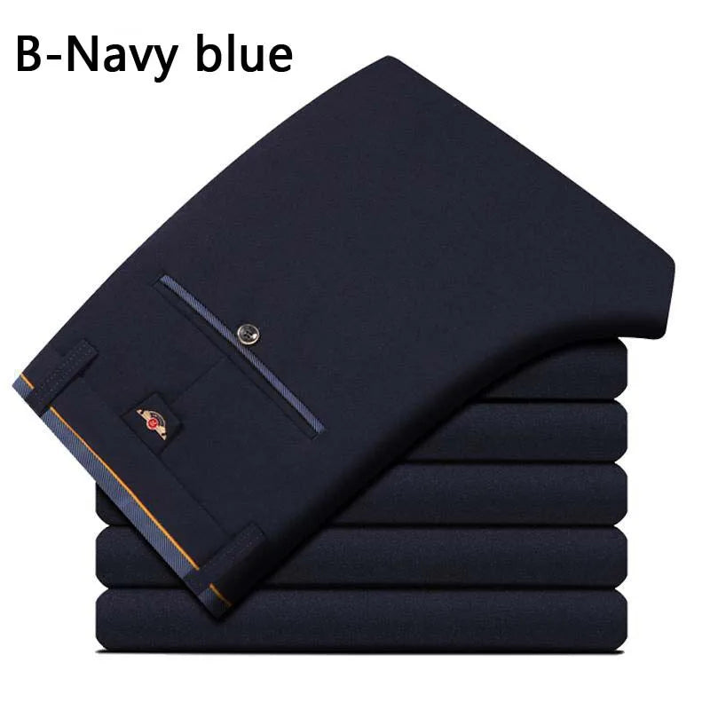 Men's Plus Size Summer Suit Pants