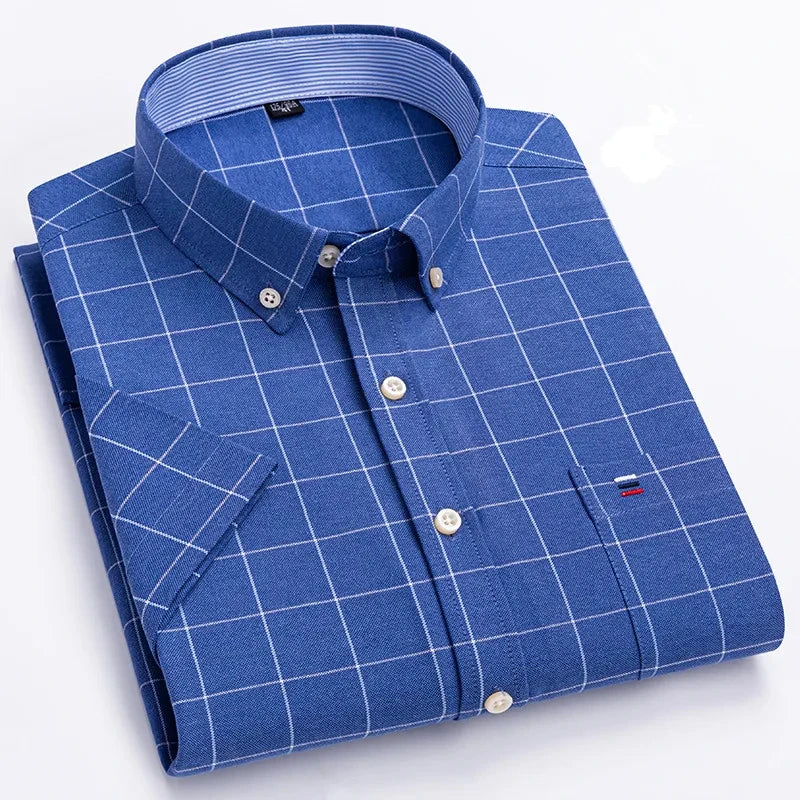 Men's Oxford Cotton Summer Shirt