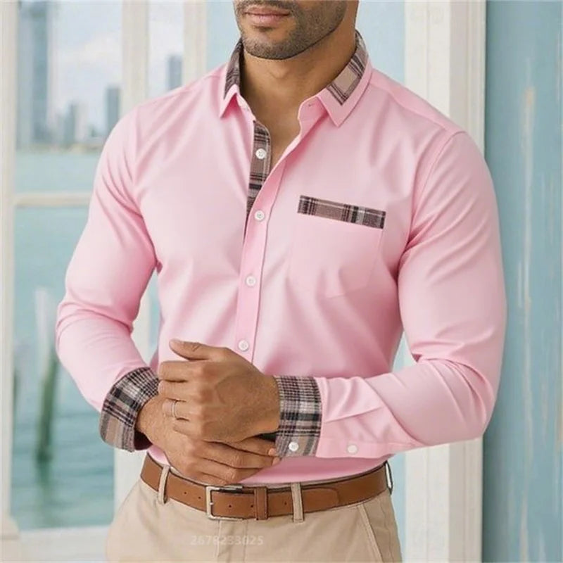 Men's Long Sleeve Casual Shirt