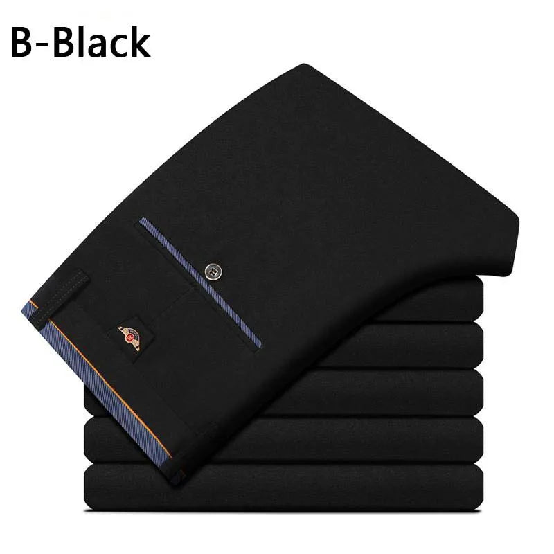 Men's Plus Size Summer Suit Pants