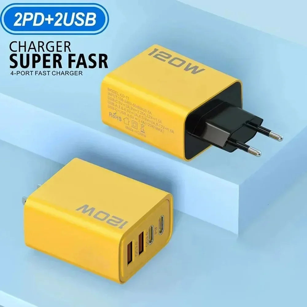 120W Quick Charge Wall Adapter