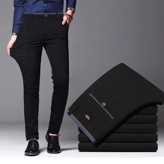 Men's Plus Size Summer Suit Pants
