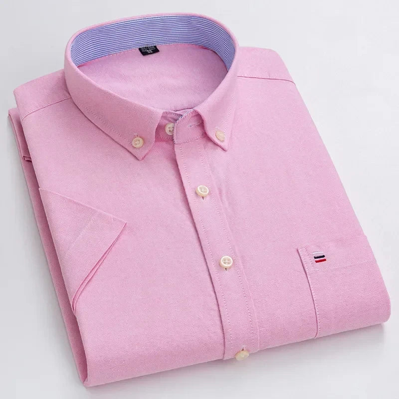 Men's Oxford Cotton Summer Shirt