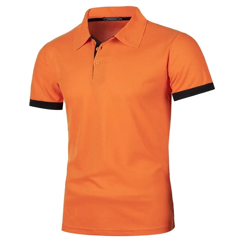 Men's Summer Short Sleeve Polo