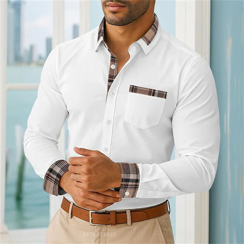 Men's Long Sleeve Casual Shirt