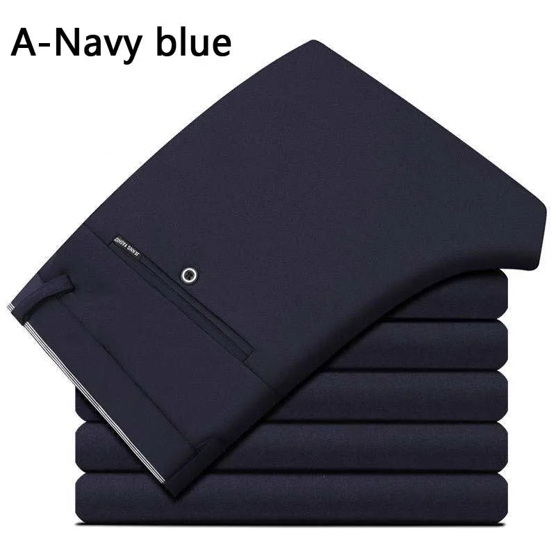 Men's Plus Size Summer Suit Pants