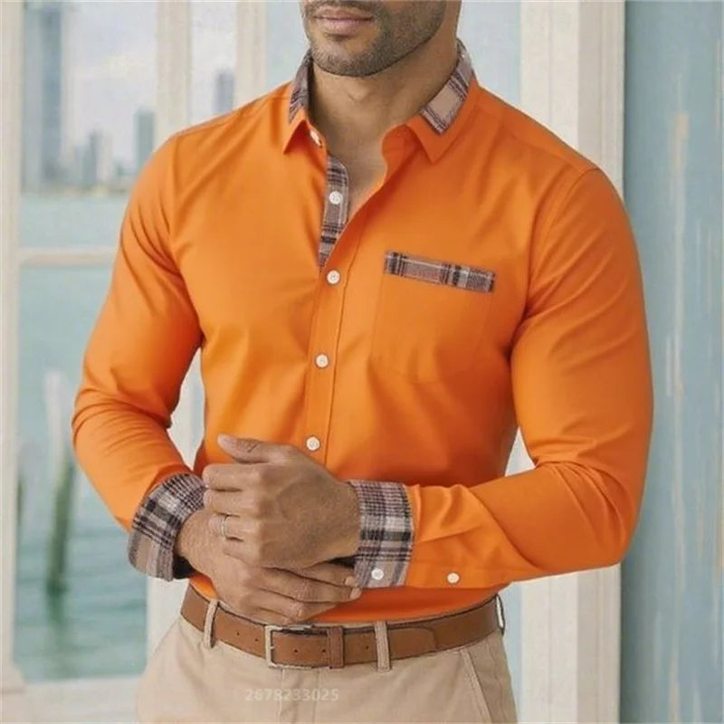 Men's Long Sleeve Casual Shirt