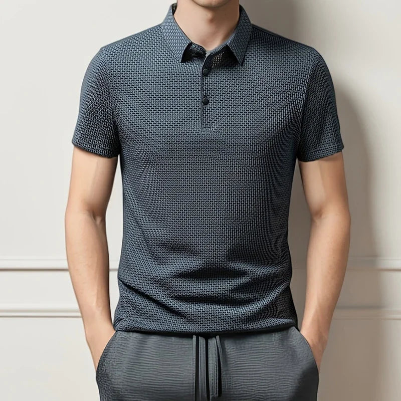 Men's Summer Business Casual Polo Shirt