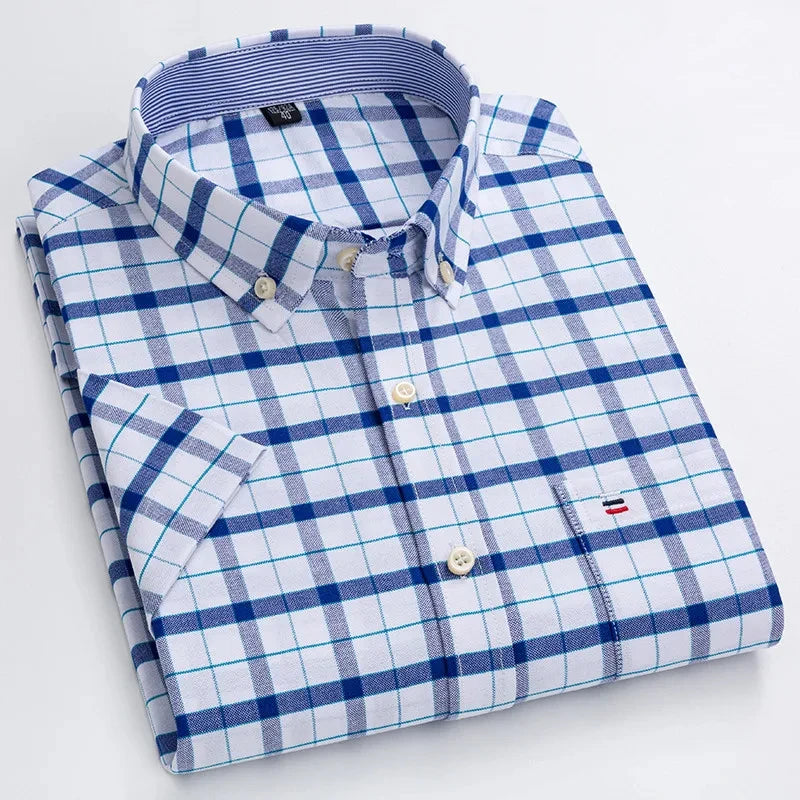 Men's Oxford Cotton Summer Shirt