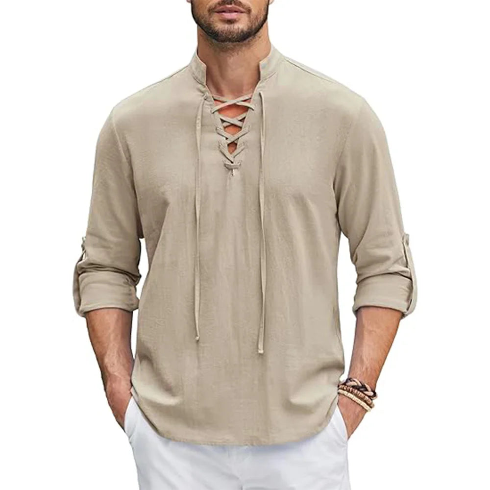 Men's Renaissance Pirate Cotton Shirt