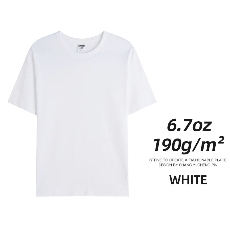 Combed Cotton Custom Summer T-Shirts
