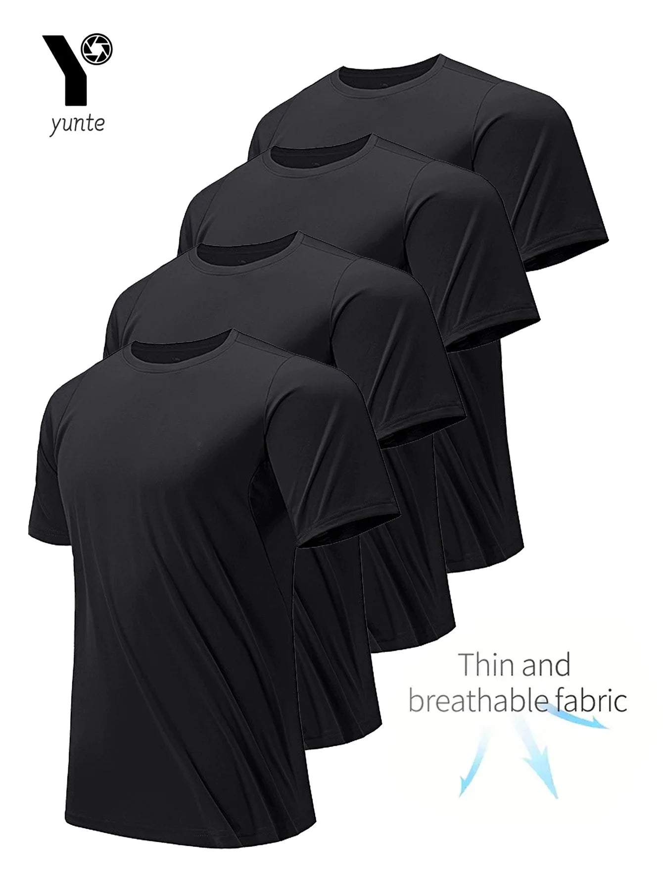 Men's Quick-Dry Fitness T-Shirt Pack