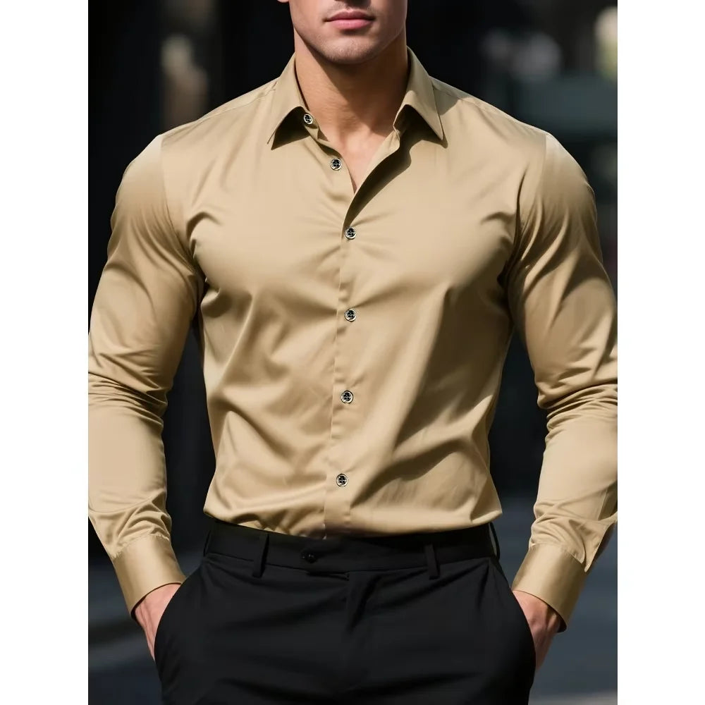 Men’s Four-Season Business Shirt