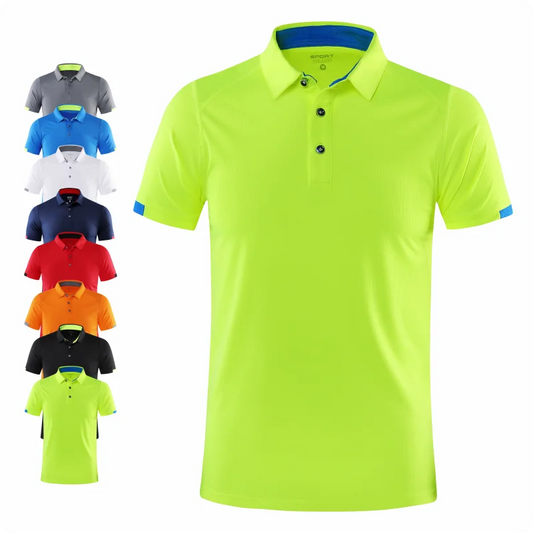Men's Quick-Dry Sports Polo Shirt