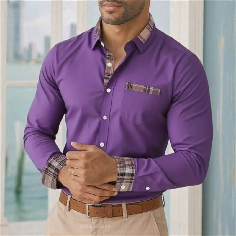 Men's Long Sleeve Casual Shirt