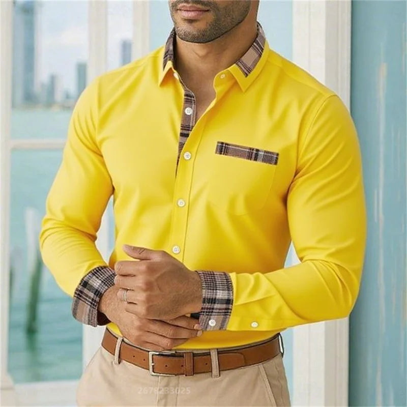 Men's Long Sleeve Casual Shirt