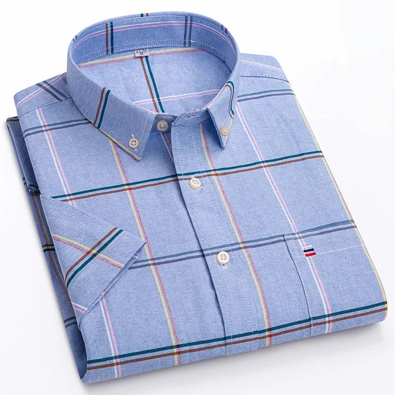 Men's Summer Oxford Cotton Shirt