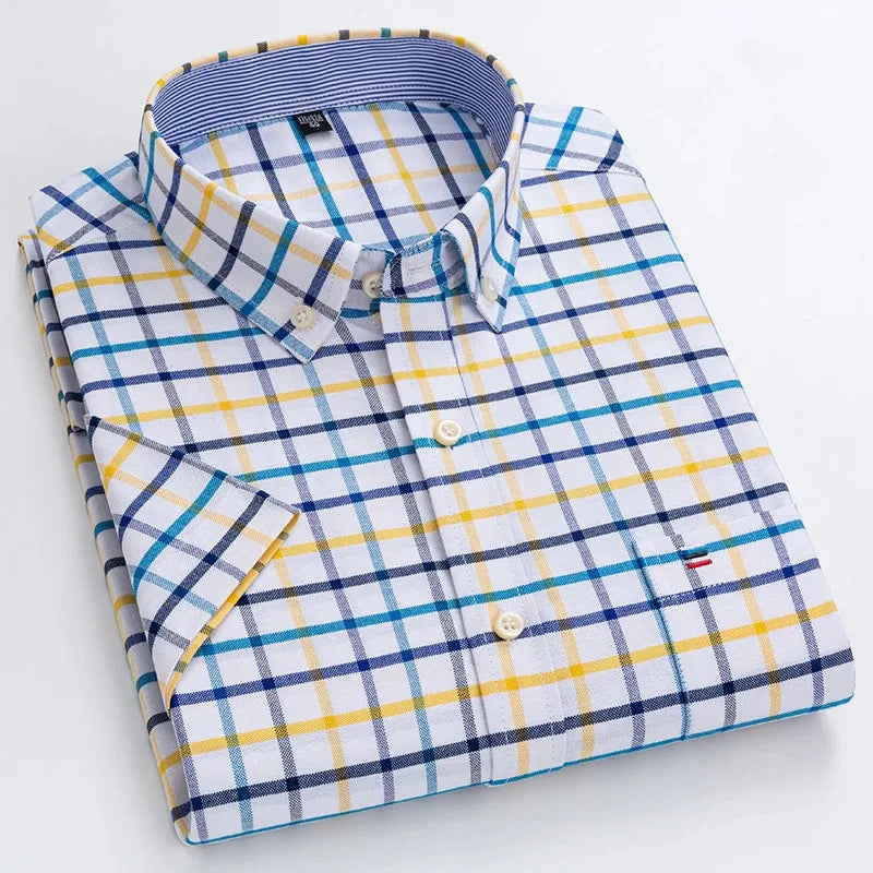 Men's Oxford Cotton Summer Shirt