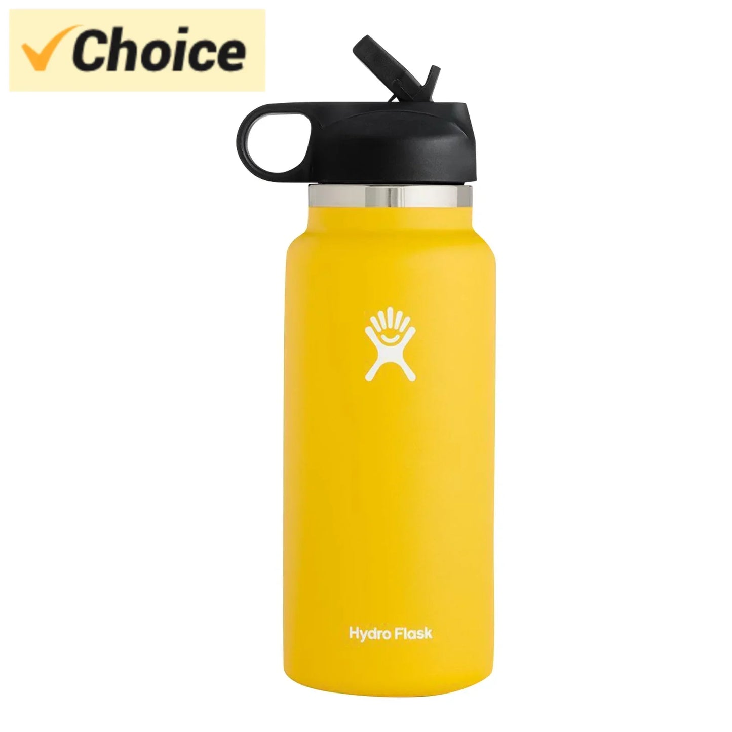 Hydro Flask Leakproof 32 Oz Straw Water Cup - Gray