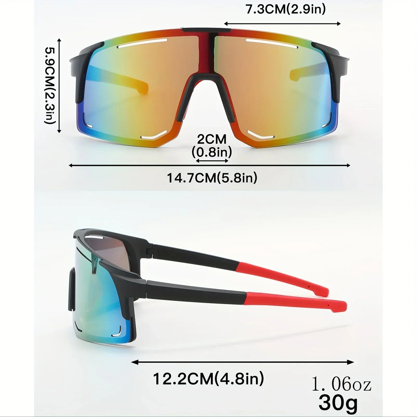 Sports Wrap Around UV400 Sunglasses