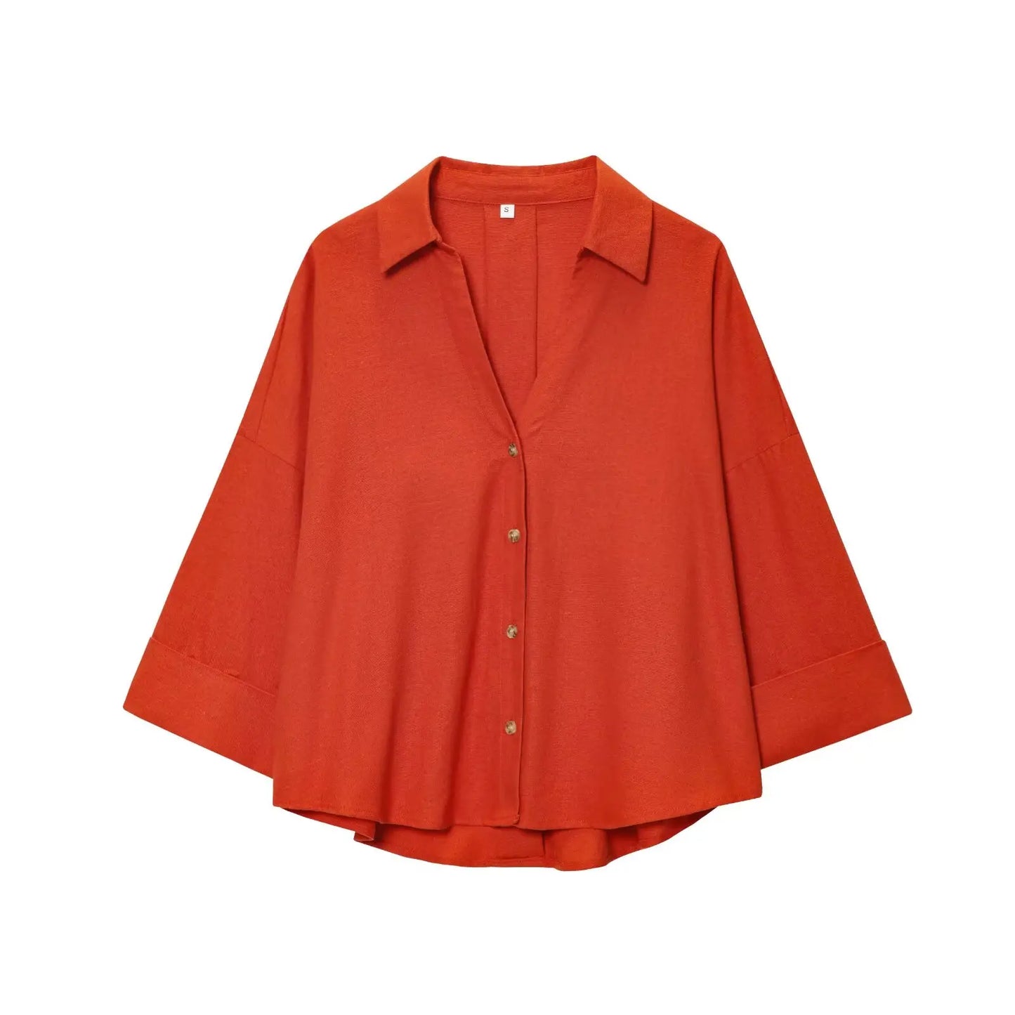 HipSeam Asymmetric Hem Women Shirt