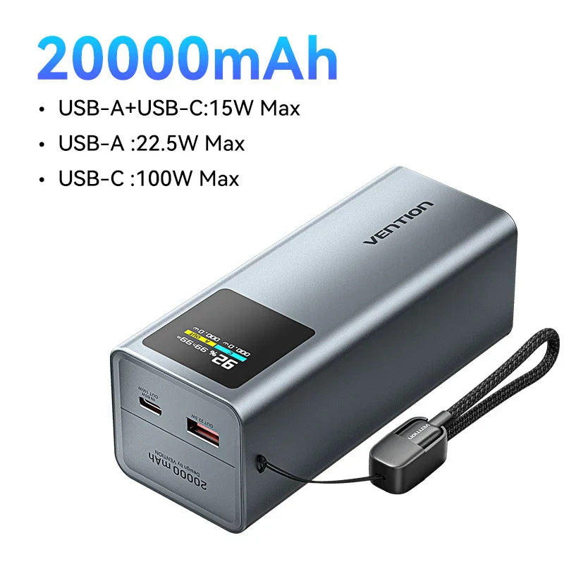 Vention 27000mAh 140W PowerBank