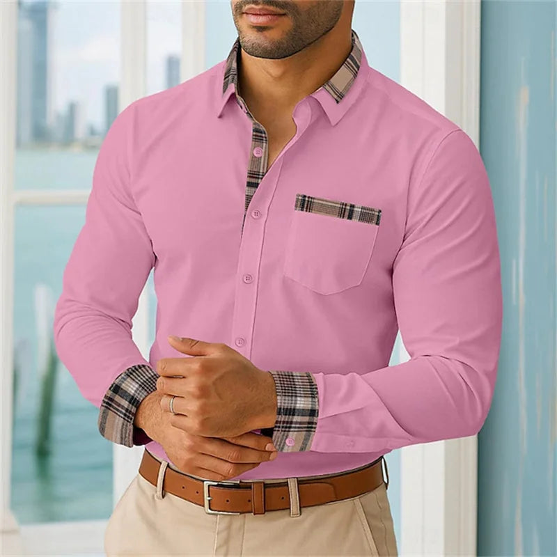Men's Long Sleeve Casual Shirt