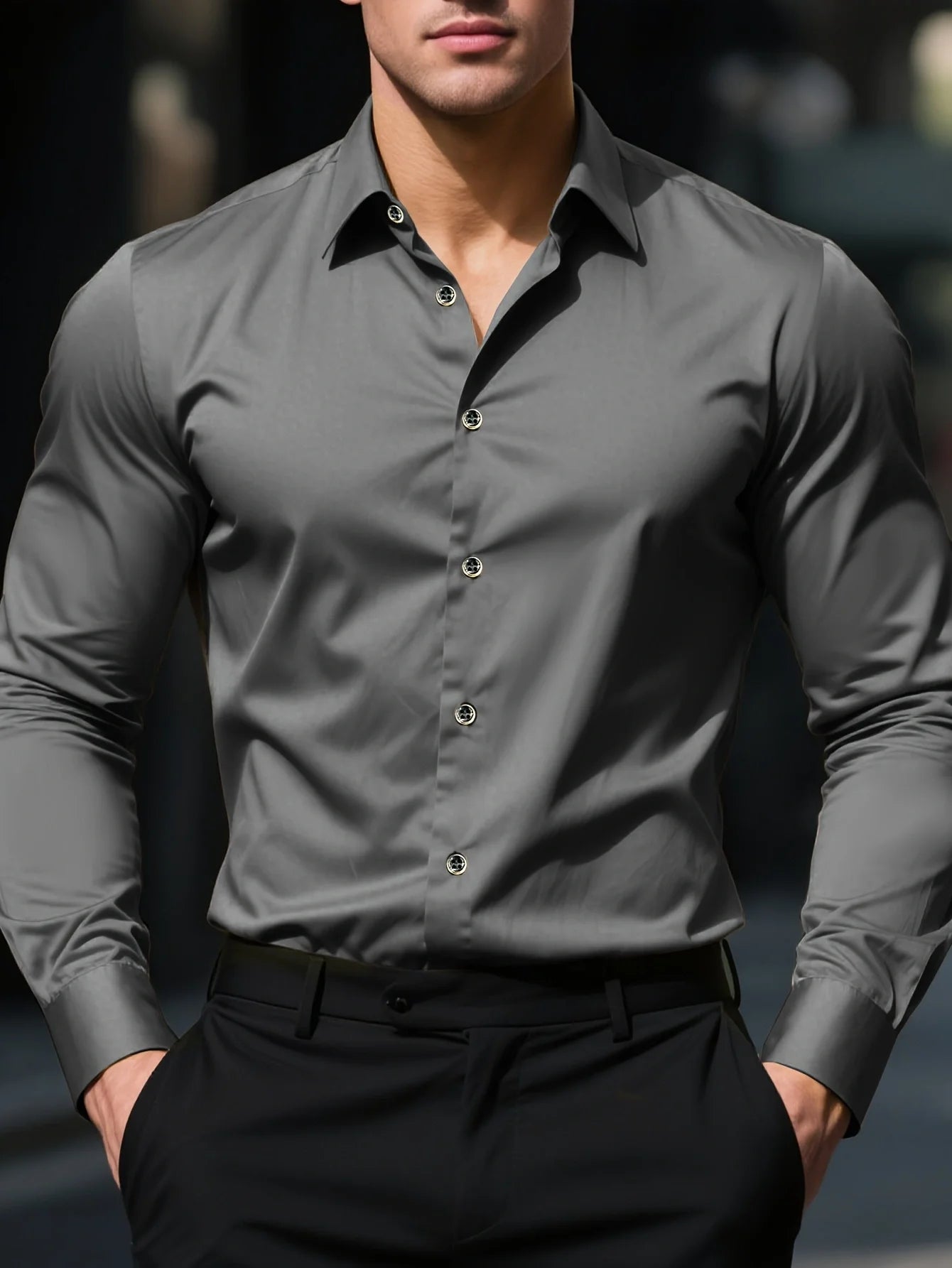 Men’s Four-Season Business Shirt