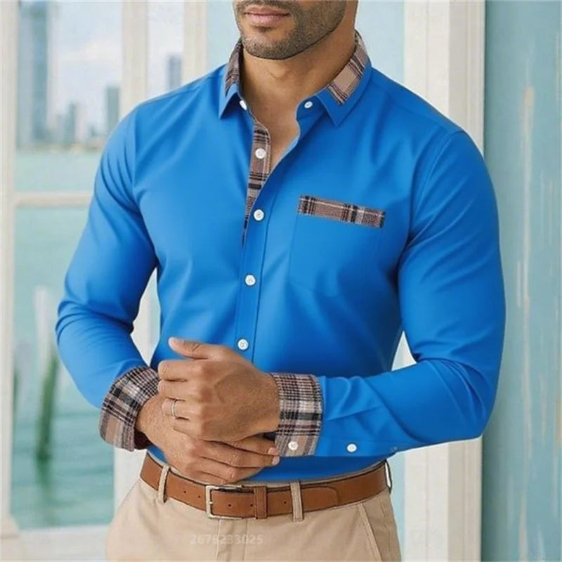 Men's Long Sleeve Casual Shirt