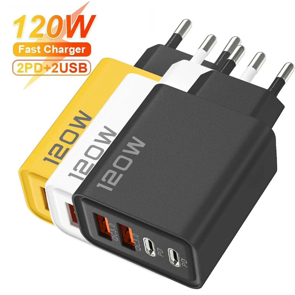 120W Quick Charge Wall Adapter