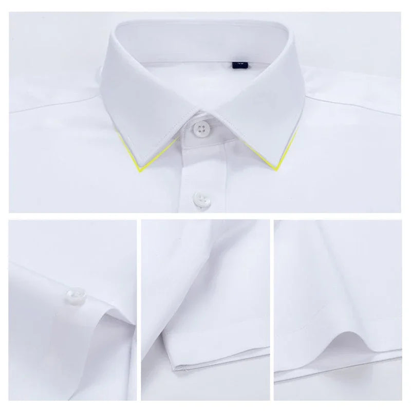 Premium Men’s Ultra-Stretch Dress Shirt