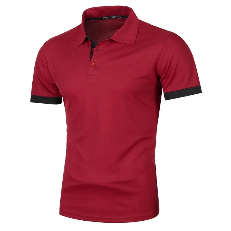Men's Summer Short Sleeve Polo