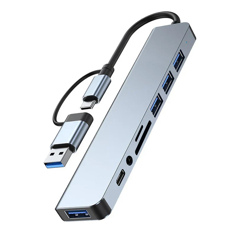 8-in-2 USB Type-C Hub