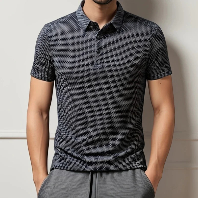 Men's Summer Business Casual Polo Shirt