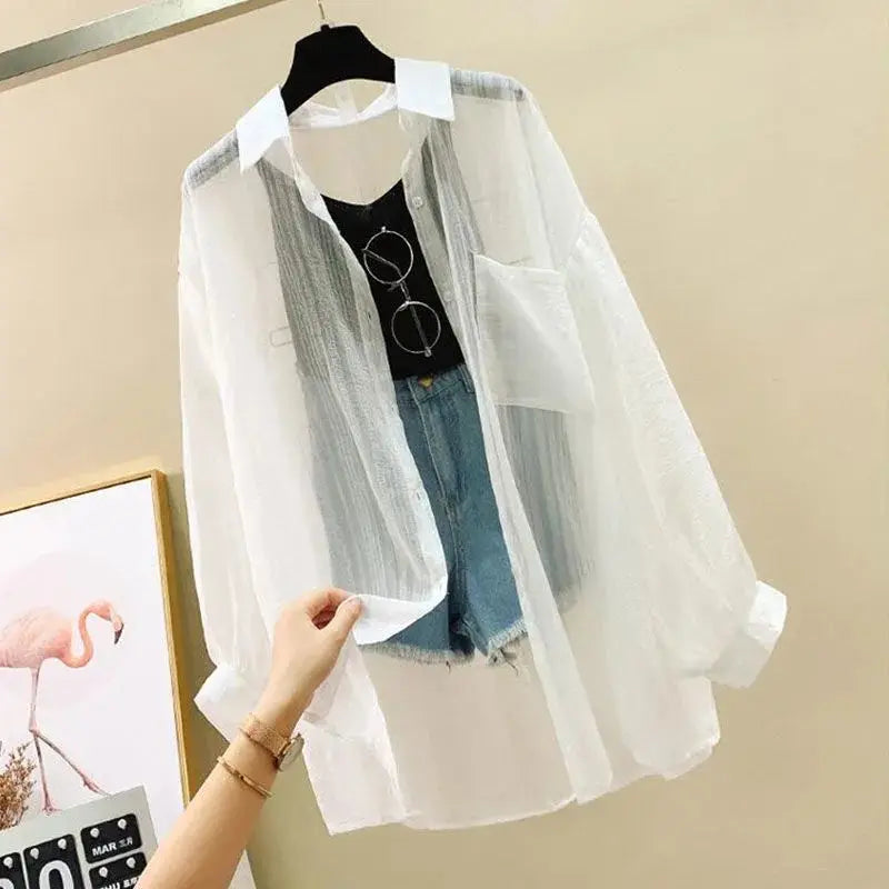 Women’s Summer Chiffon Cardigan Top