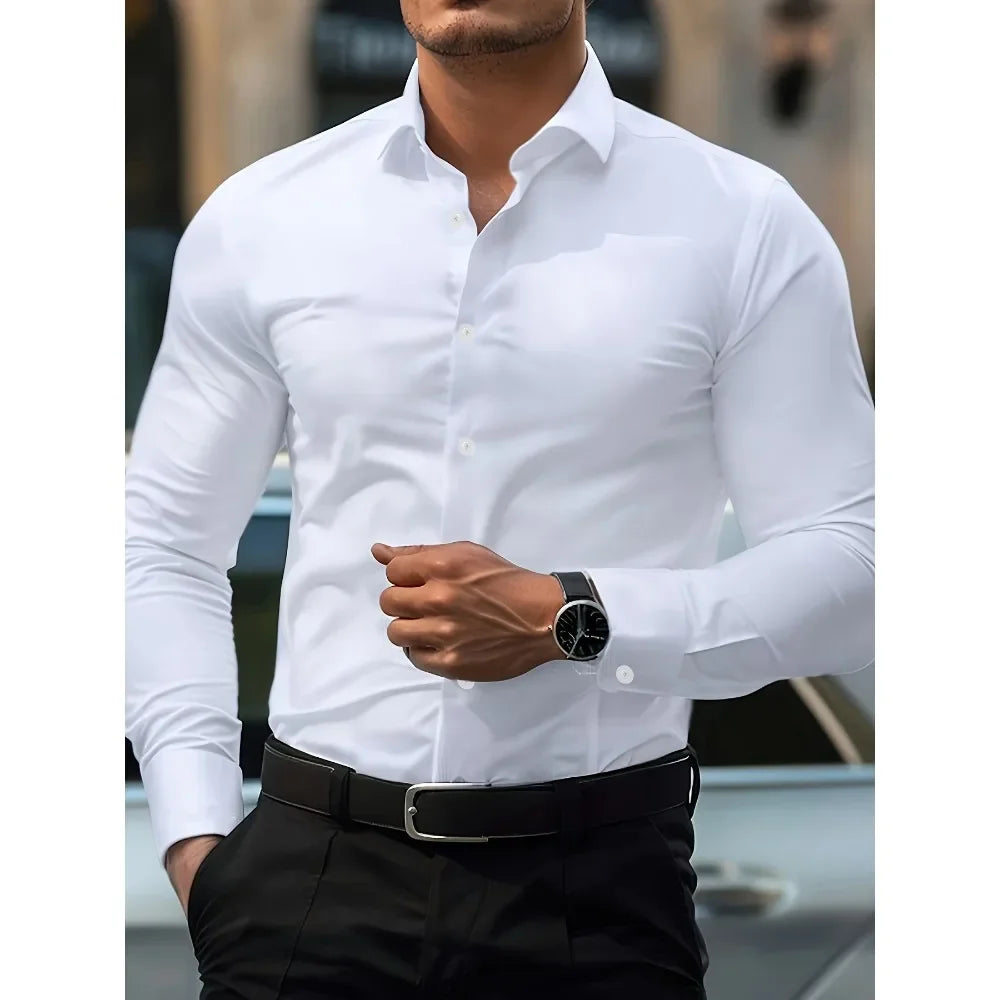 Men’s Four-Season Business Shirt