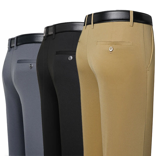 Men's Summer Business Casual Trousers
